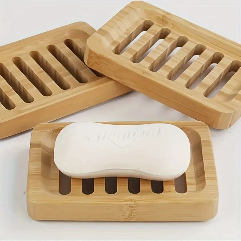 Bamboo Case Tray Wooden Preven - Soap Making Box 评论和价格