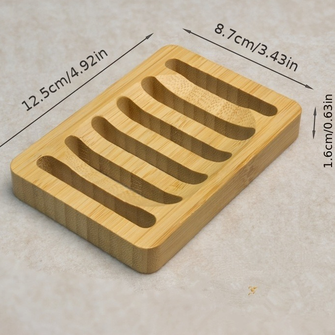 Bamboo Case Tray Wooden Preven - Soap Making Box 评论和价格