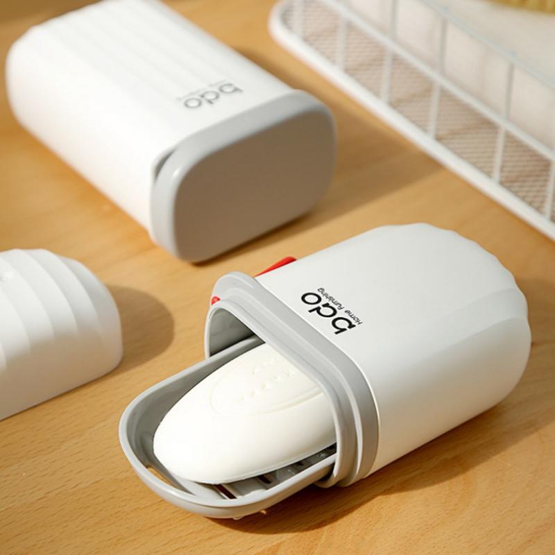 1Pc Travel Soap Dish with Drai - Soap Making Box 评论和价格