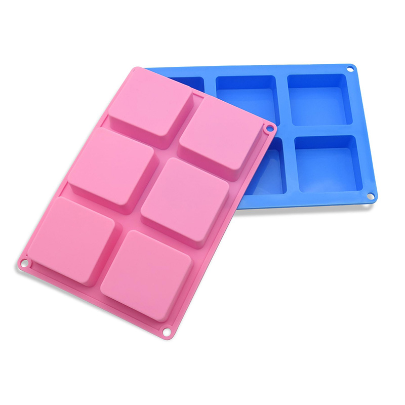 Square Soap Molds 6-Cavity Non - Soap Making Name 评论和价格