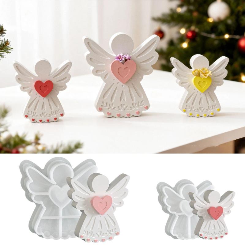 Love Angel Gypsum Mold Candle  - Soap Making Name 评论和价格
