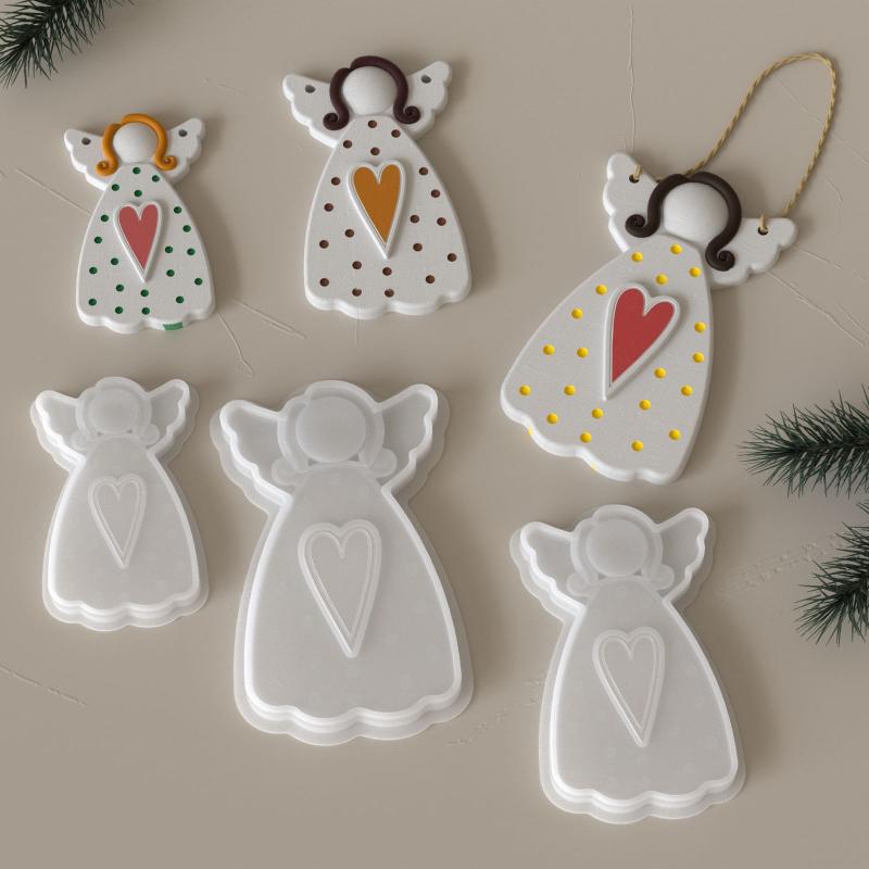Love Angel Gypsum Mold Candle  - Soap Making Name 评论和价格