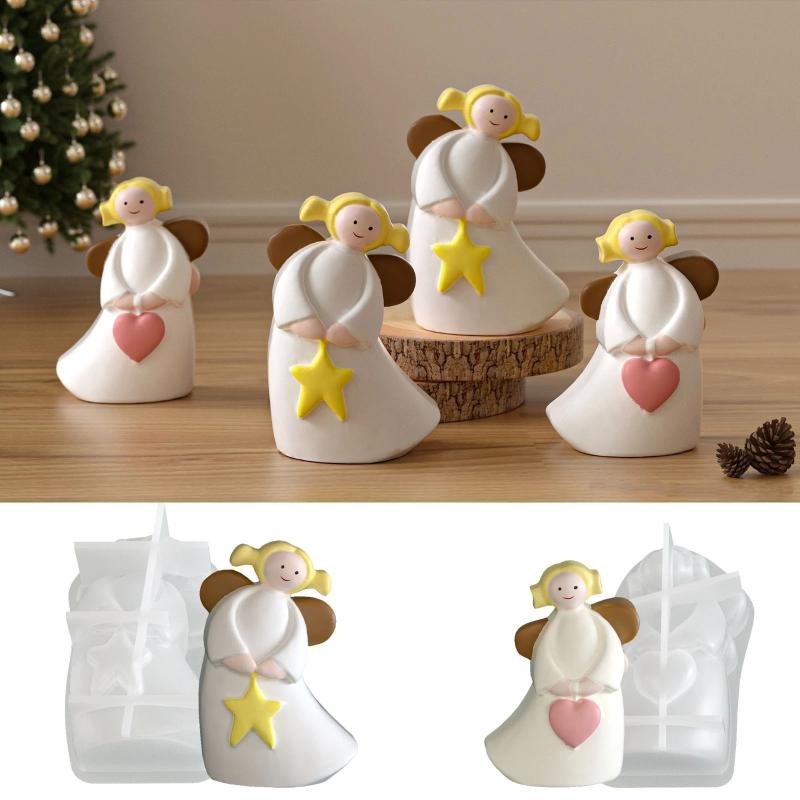 Love Angel Gypsum Mold Candle  - Soap Making Name 评论和价格