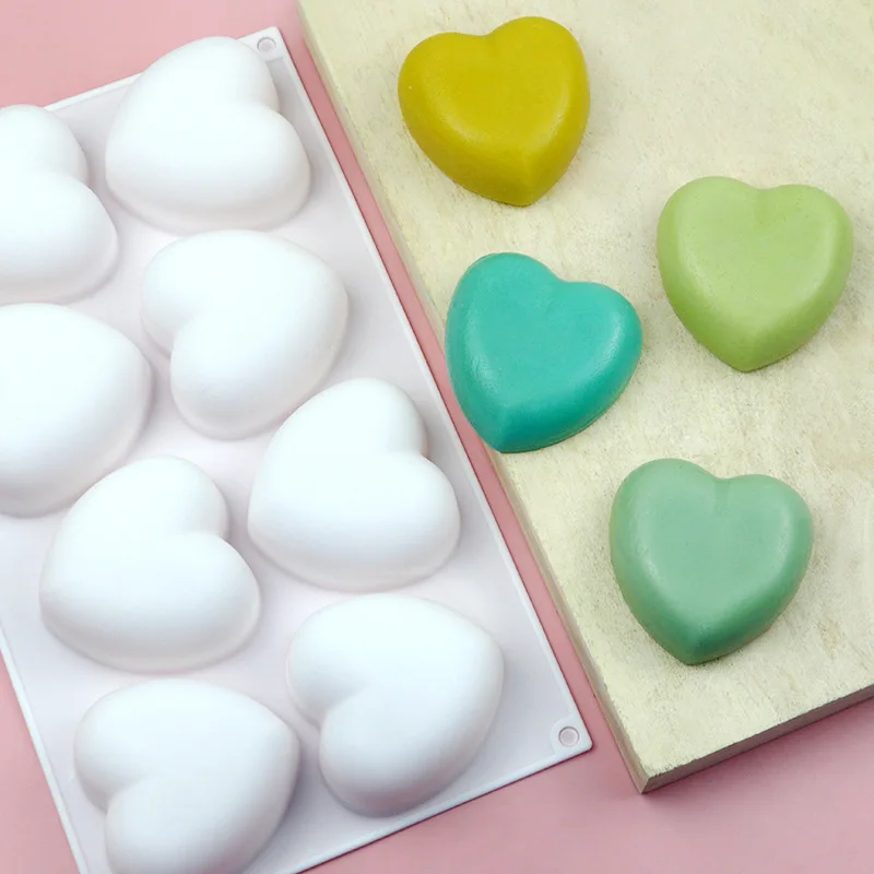 Love Heart Silicone Soap Mold  - Soap Making Name 评论和价格
