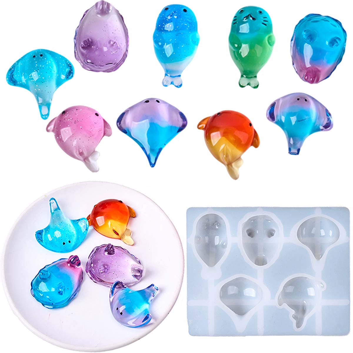 3D Healing Kawaii Manta Ray Wh - Soap Making Name 评论和价格