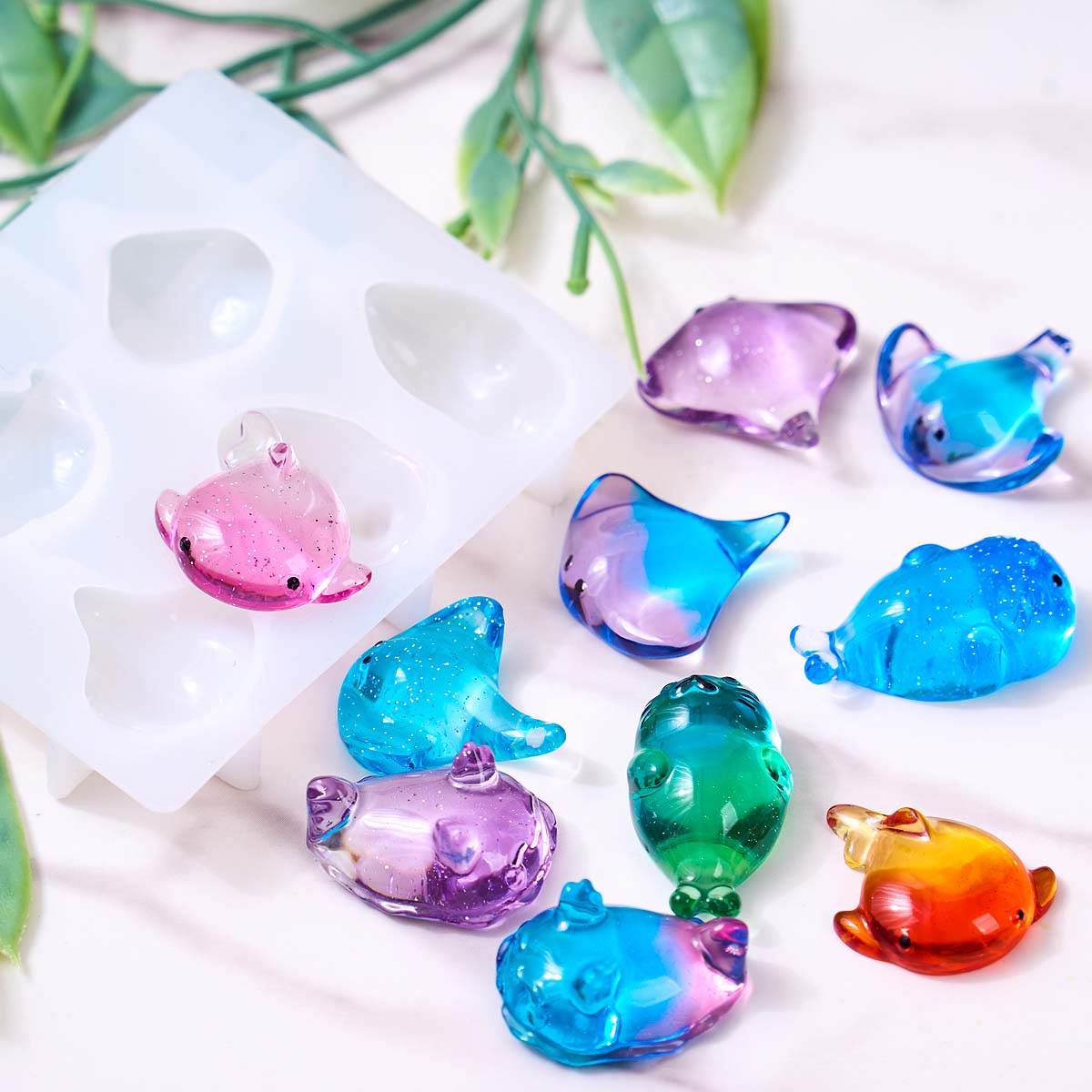 3D Healing Kawaii Manta Ray Wh - Soap Making Name 评论和价格