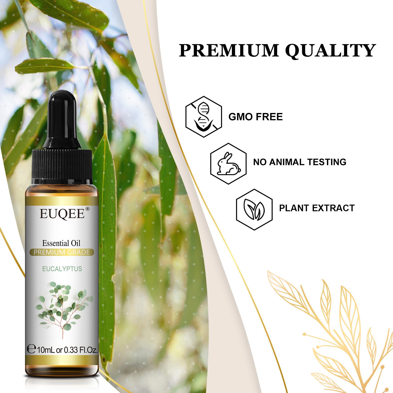 EUQEE 10ML Natural Essential O - Soap Making Essential Oils 评论和价格