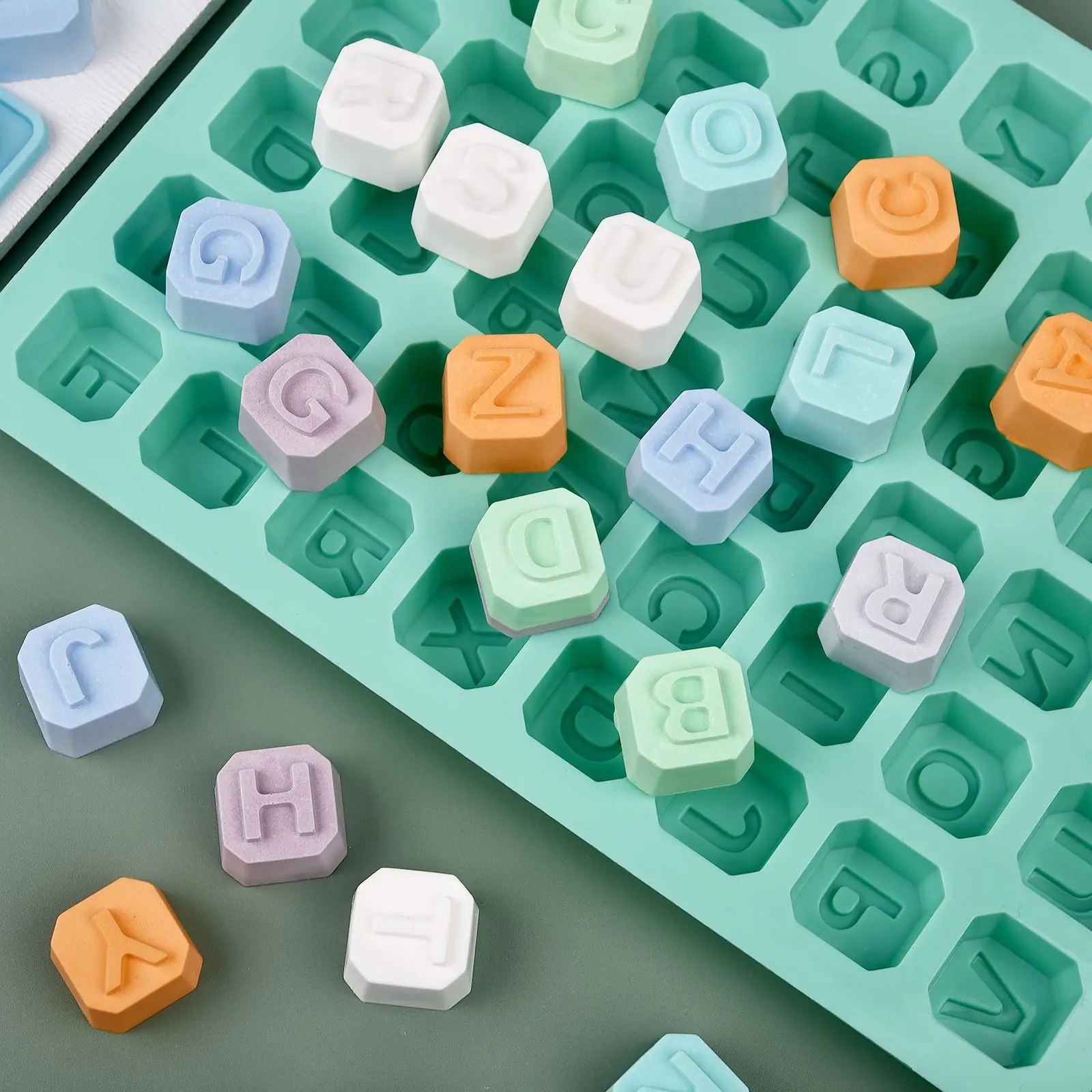 48 Letter Enghish Alphabet let - Soap Making Name 评论和价格