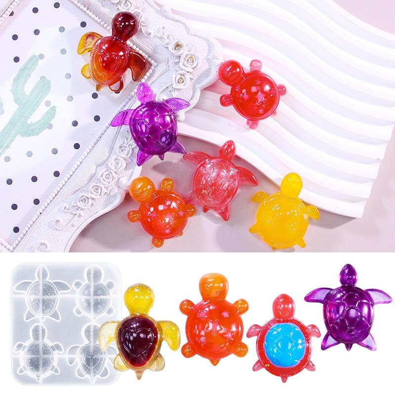 Four Turtles Plaster Silicone  - Soap Making Name 评论和价格