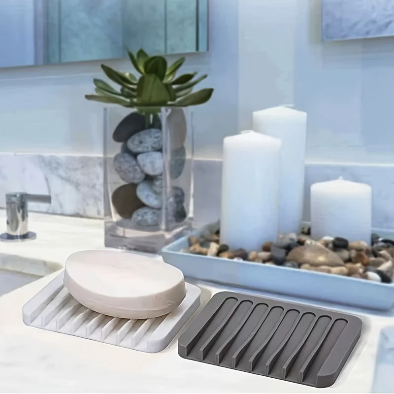 New 1PC Silicone Draining Soap - Soap Making Box 评论和价格