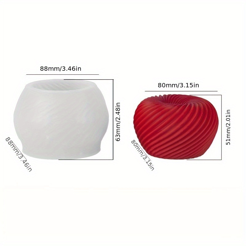 A trendy red apple silicone mo - Soap Making Name 评论和价格