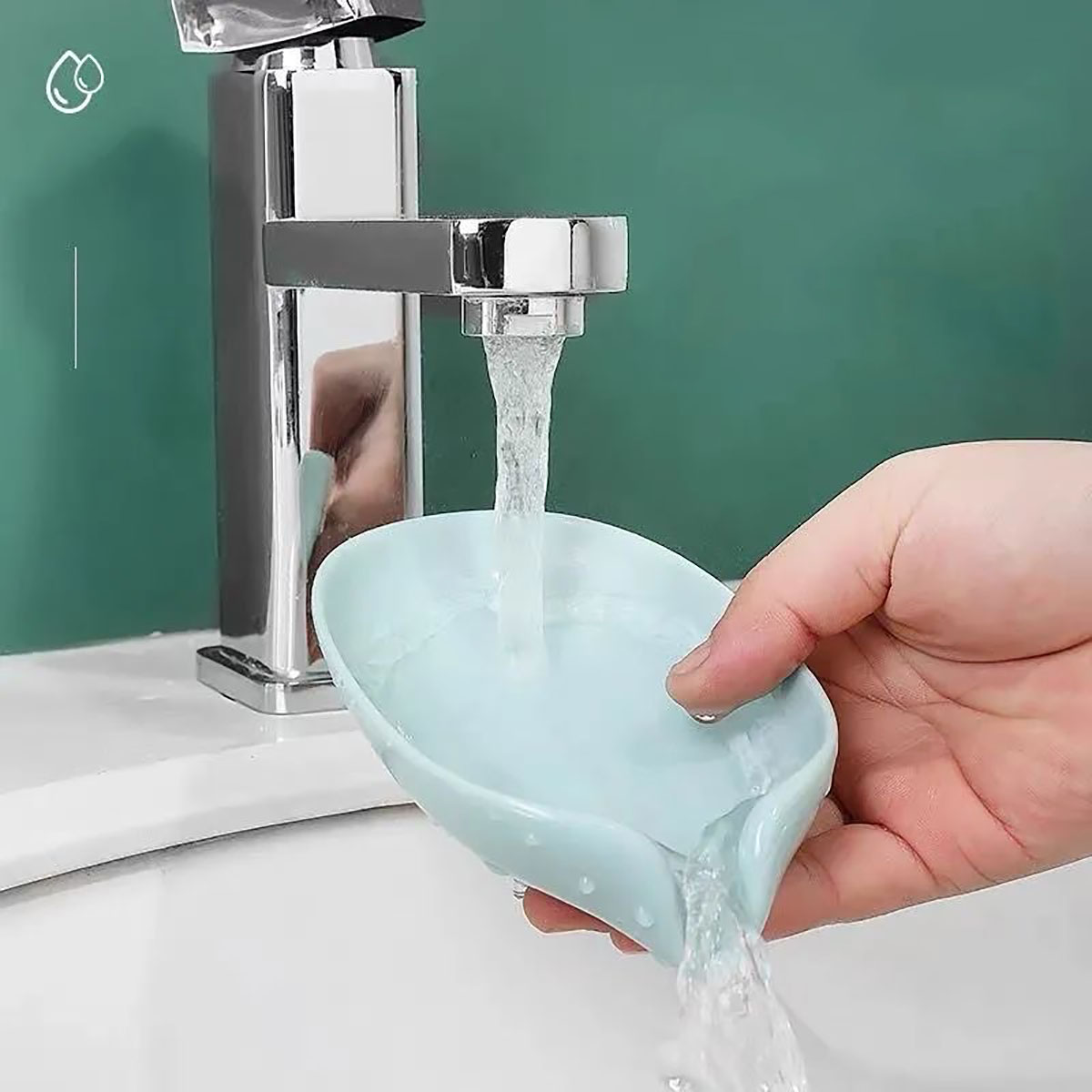 Leaf Shape Soap Box Drain Soap - Soap Making Box 评论和价格