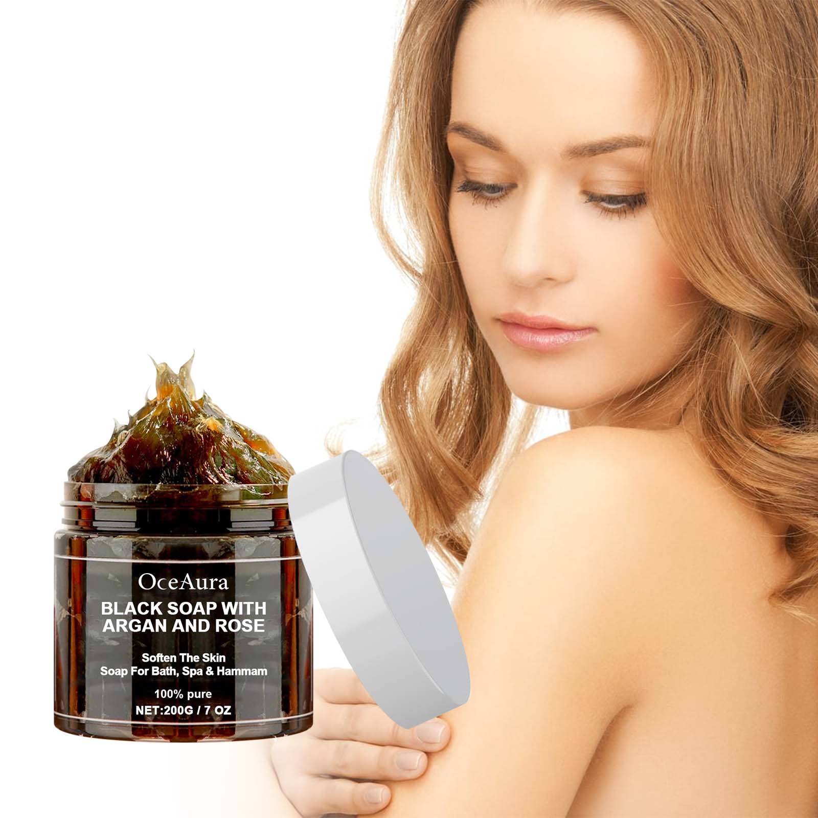 OCEAURA Black Soap With Argan  - Soap Making Essential Oils 评论和价格