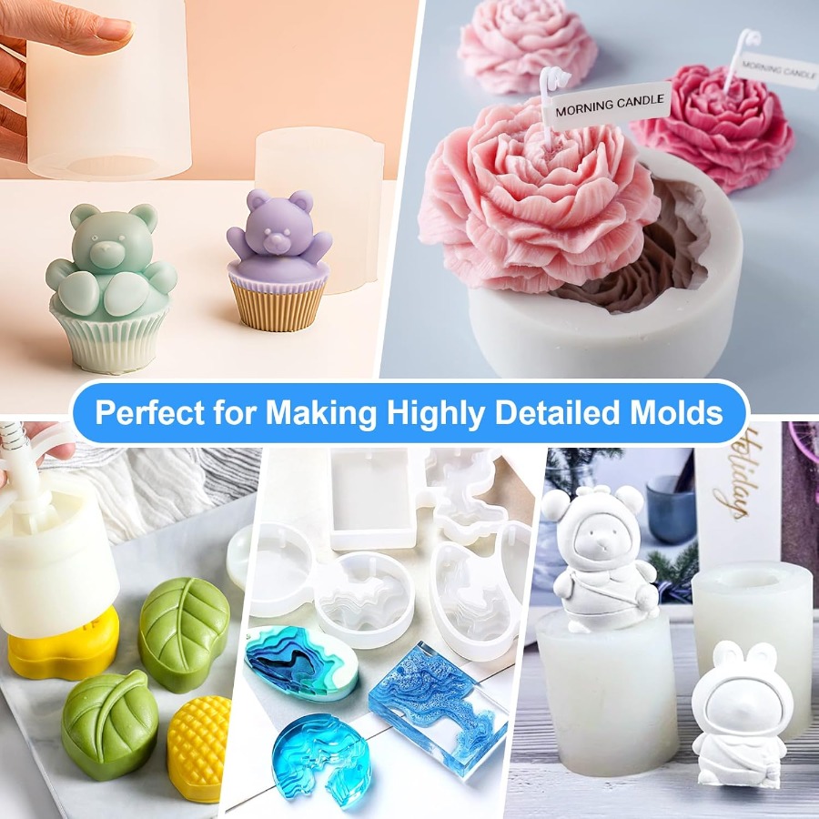 Silicone Mold Making Kit, 38.8 - Soap Making Name 评论和价格