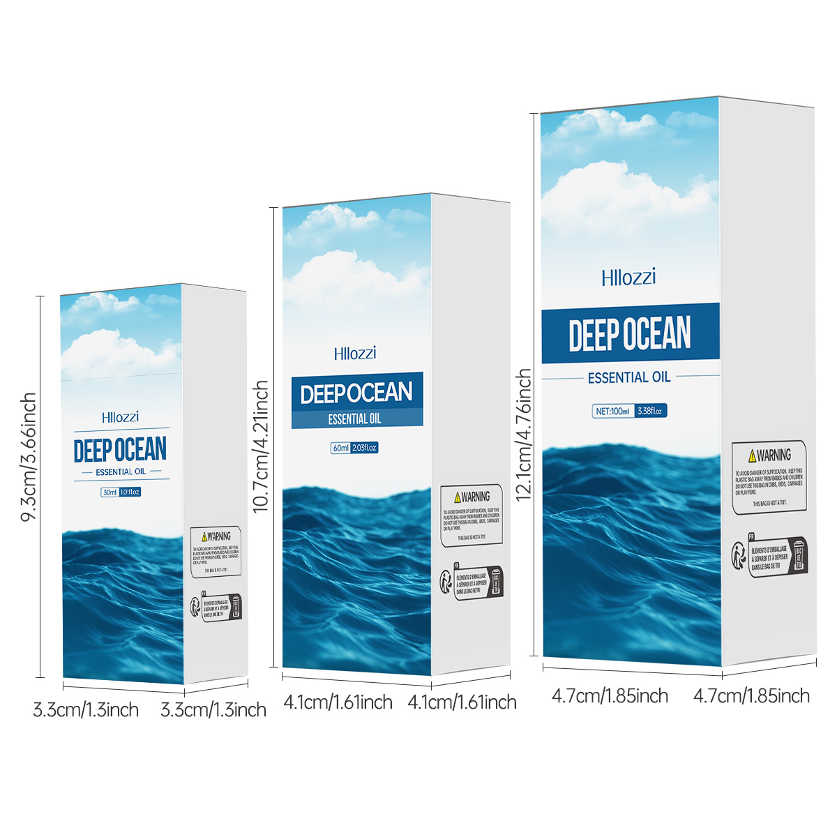 100ml/60ml/30ml Deep Sea Essen - Soap Making Essential Oils 评论和价格